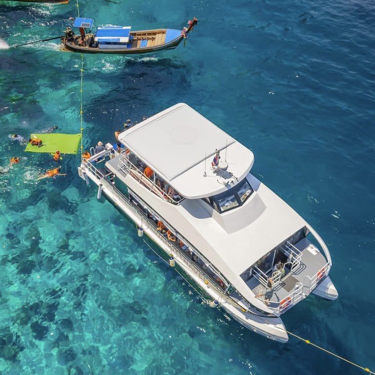 Phuket: Phi Phi Islands Semi-Yacht Tour – Maya Bay, Pileh Lagoon & Snorkeling Adventure — photo 2 of 36