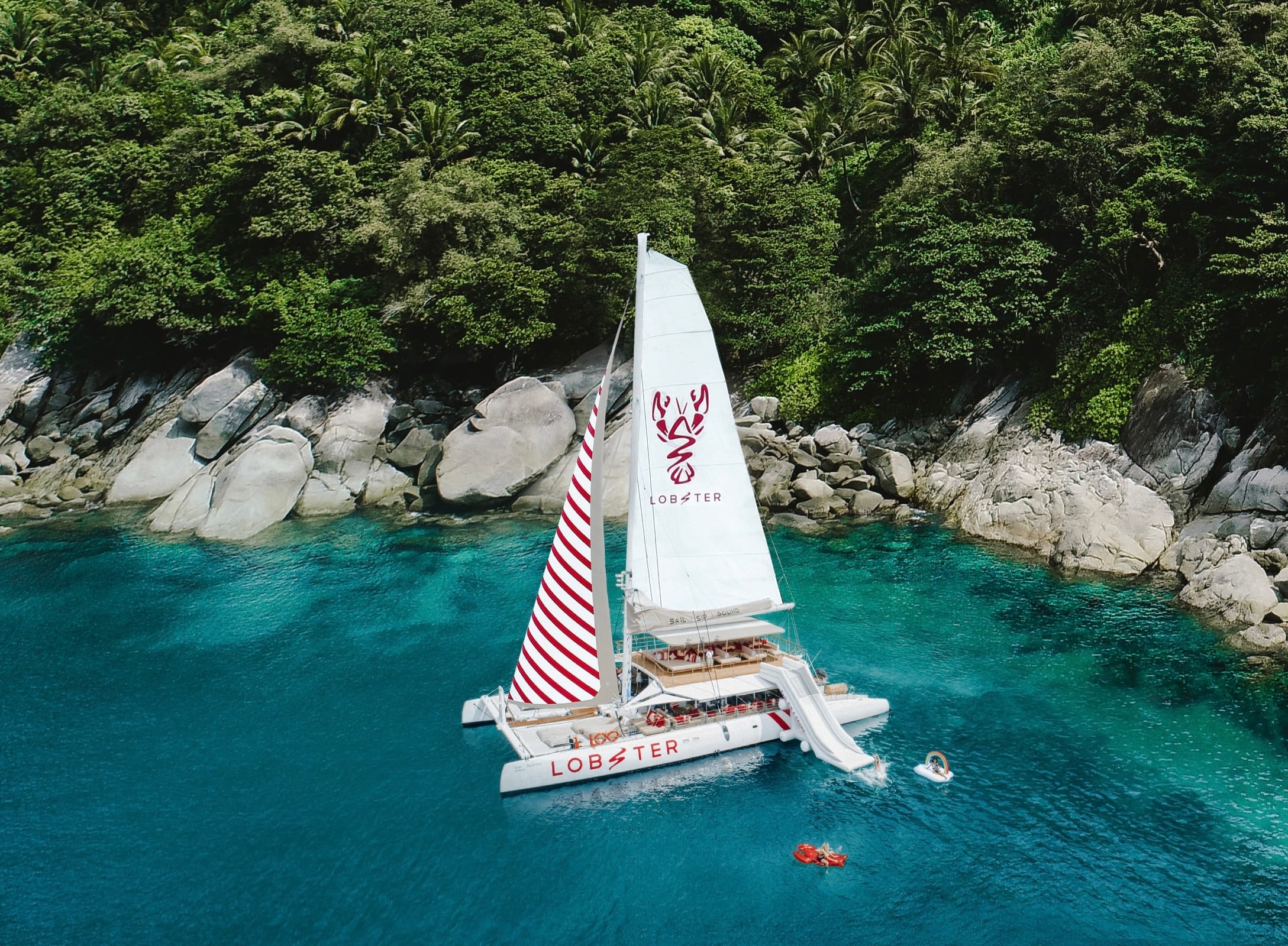 Phuket: Sailing Yacht Island Hopping & Party Full-Day Cruise